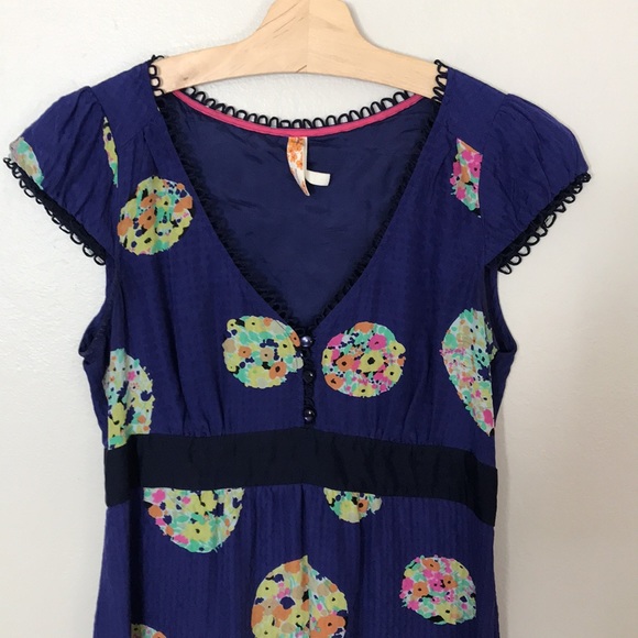 EUC Maeve 100% Silk Dress. Size 6 - Picture 2 of 9